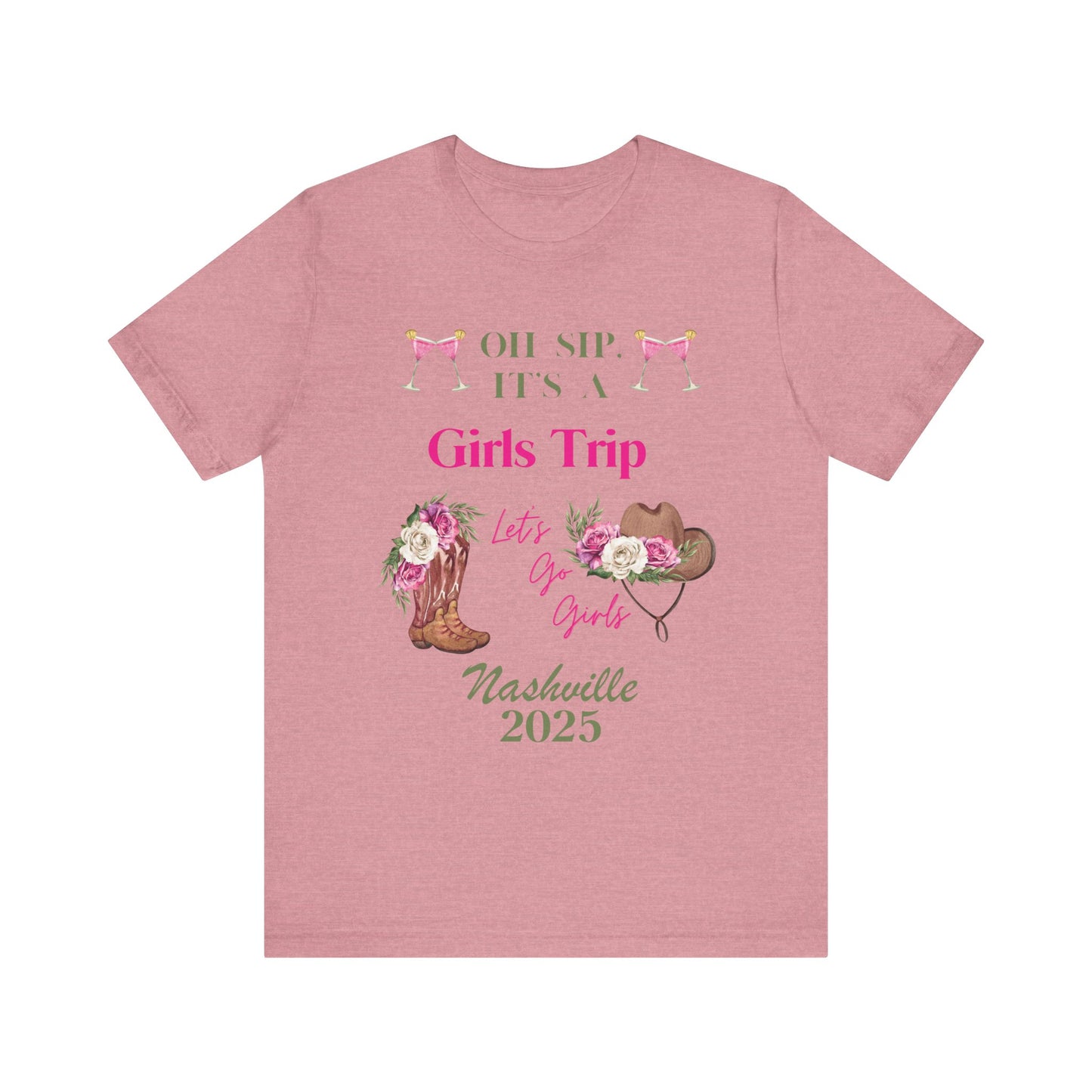 Nashville Girls Trip 2025 Shirt – Funny Matching Tees