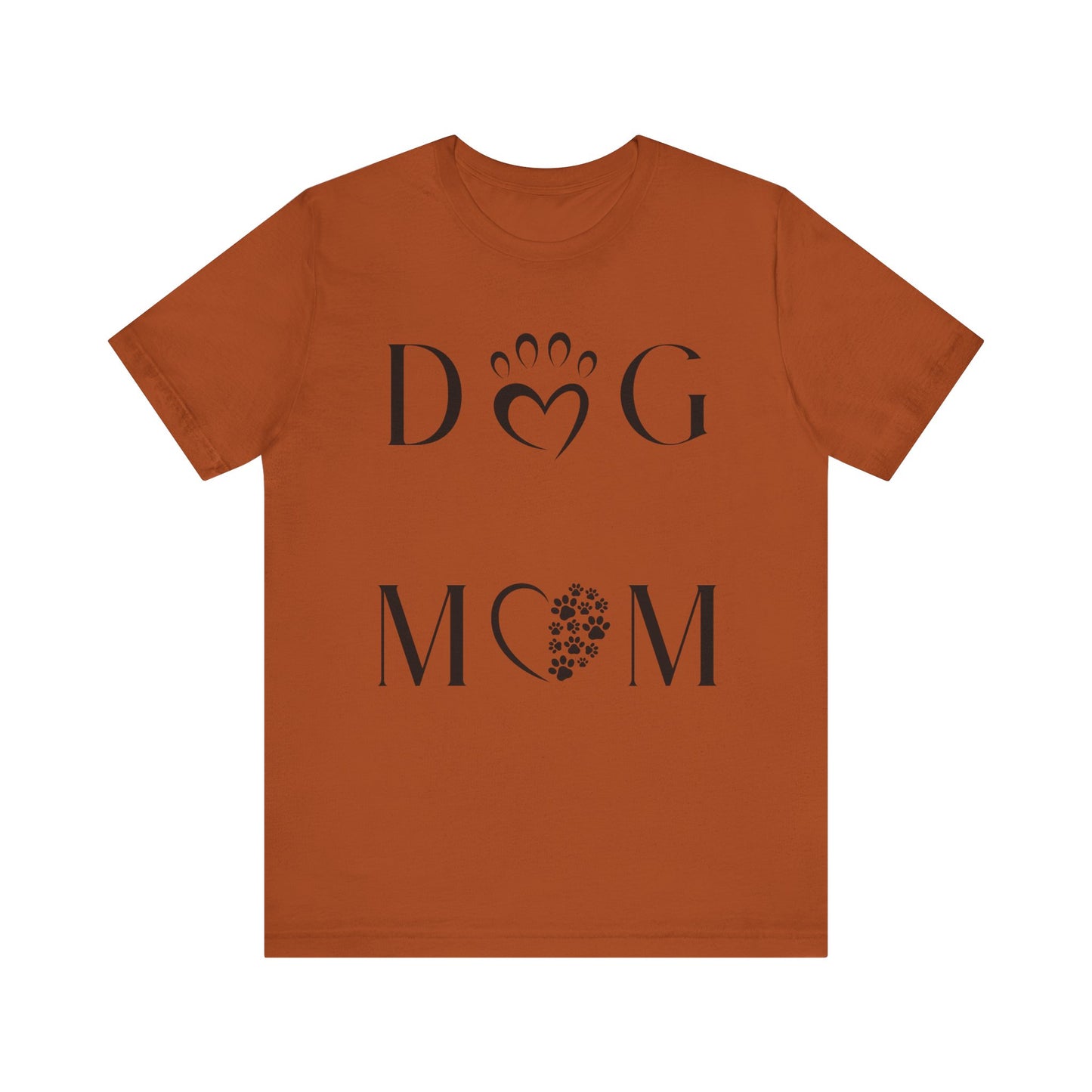 Dog Mom T-Shirt – Paw Print Pet Lover Tee
