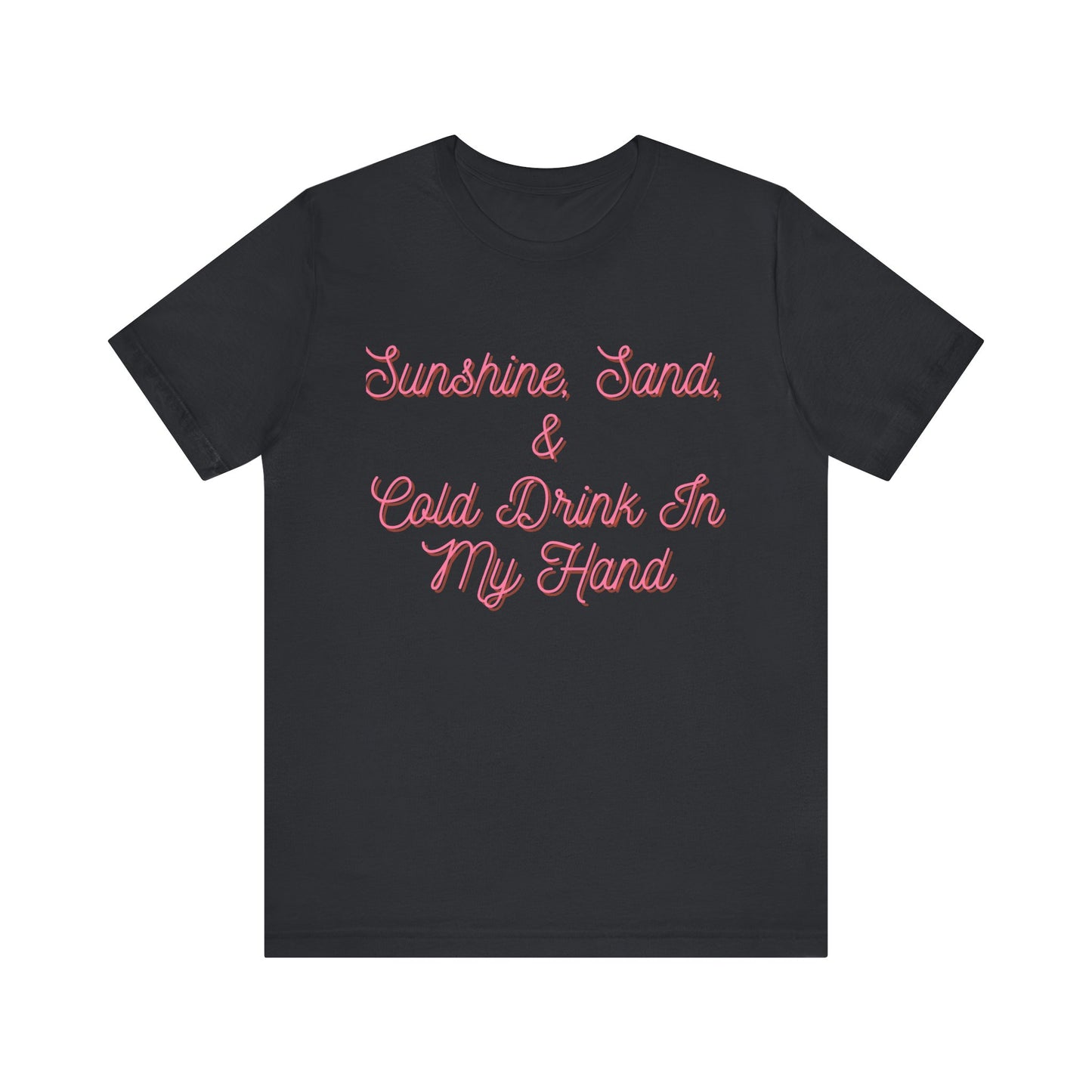 Sunshine & Sand T-Shirt – Beach Vibes Graphic Tee