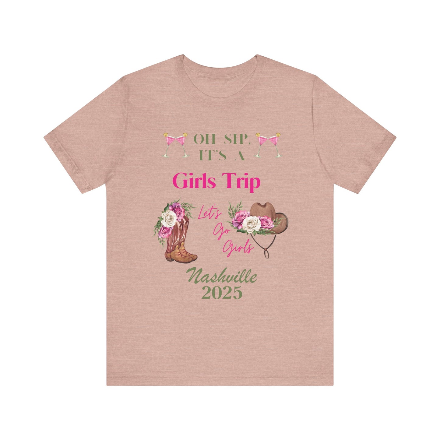 Nashville Girls Trip 2025 Shirt – Funny Matching Tees