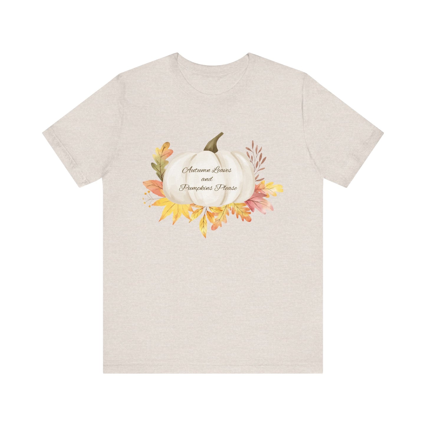 Autumn Leaves and Pumpkins Please