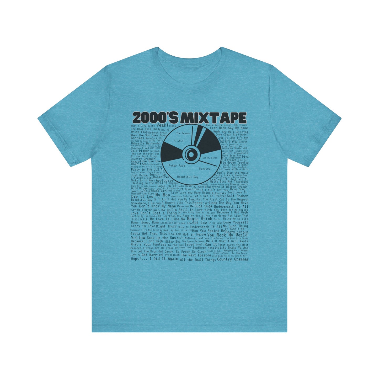 2000s Mixtape T-Shirt – Retro Y2K Cassette Graphic Tee