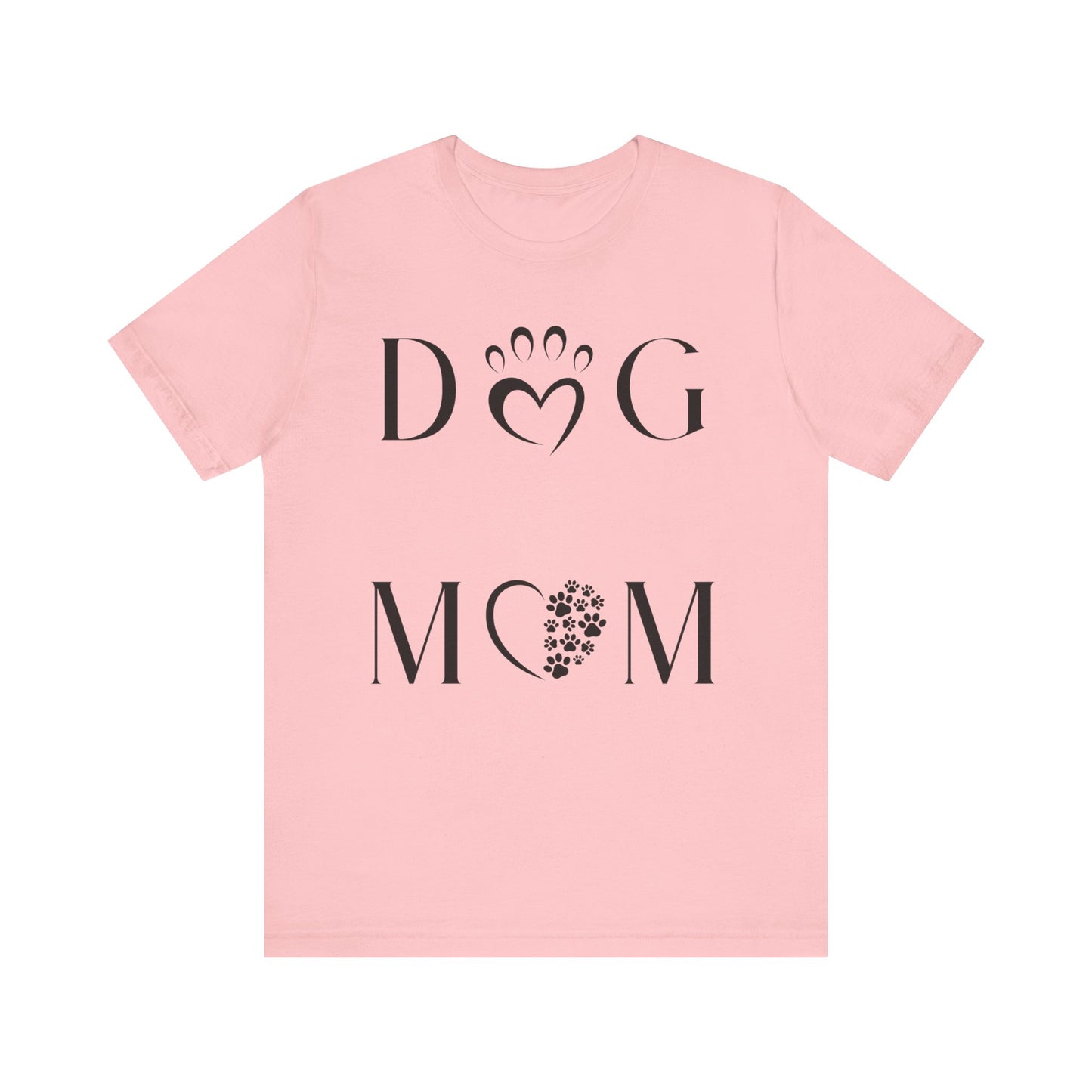 Dog Mom T-Shirt – Paw Print Pet Lover Tee