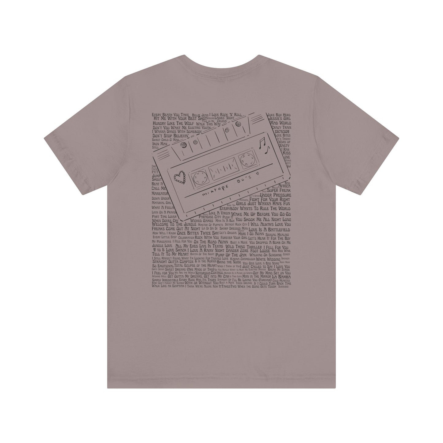 80s Mixtape T-Shirt – Vintage Cassette 80s Retro Tee