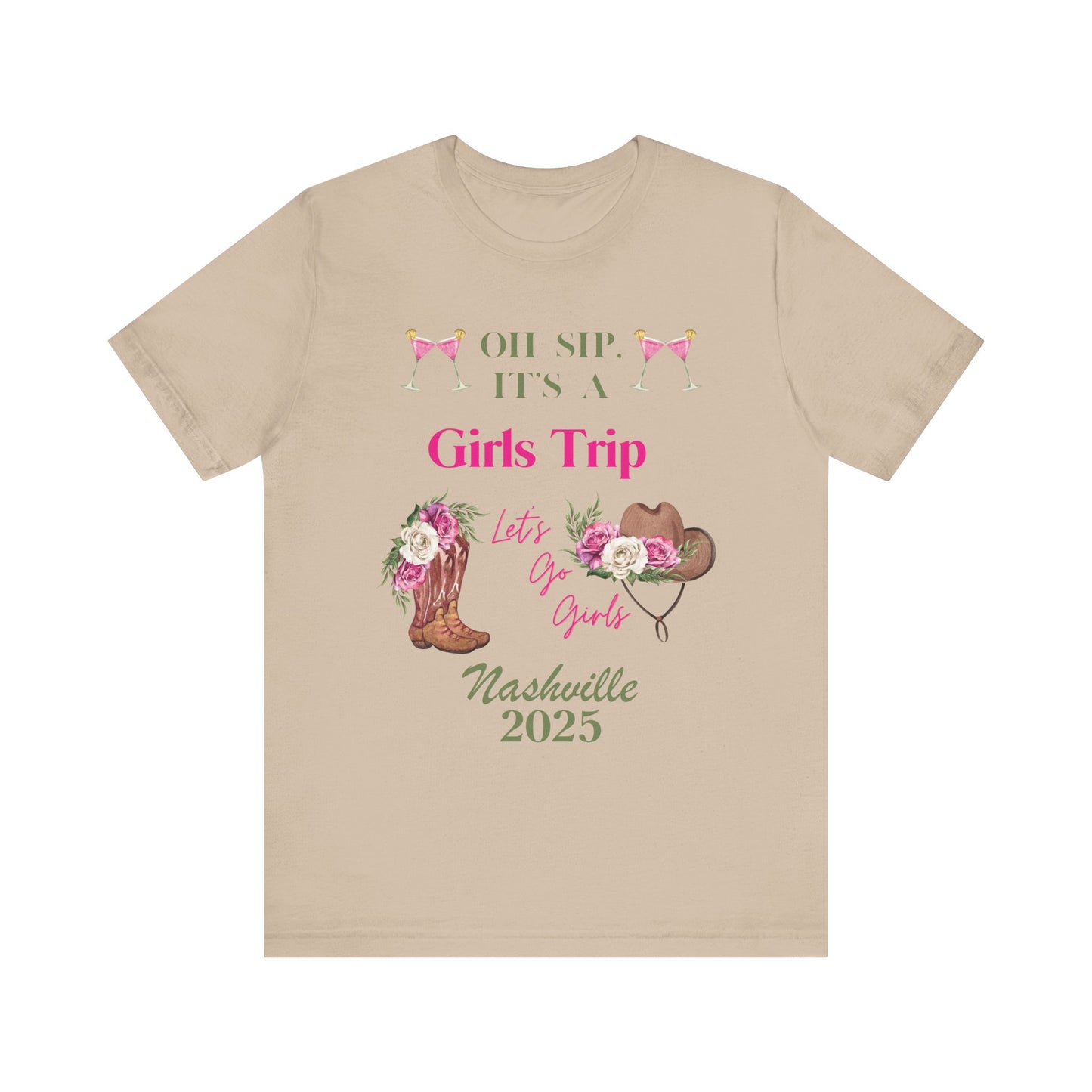 Nashville Girls Trip 2025 Shirt – Funny Matching Tees