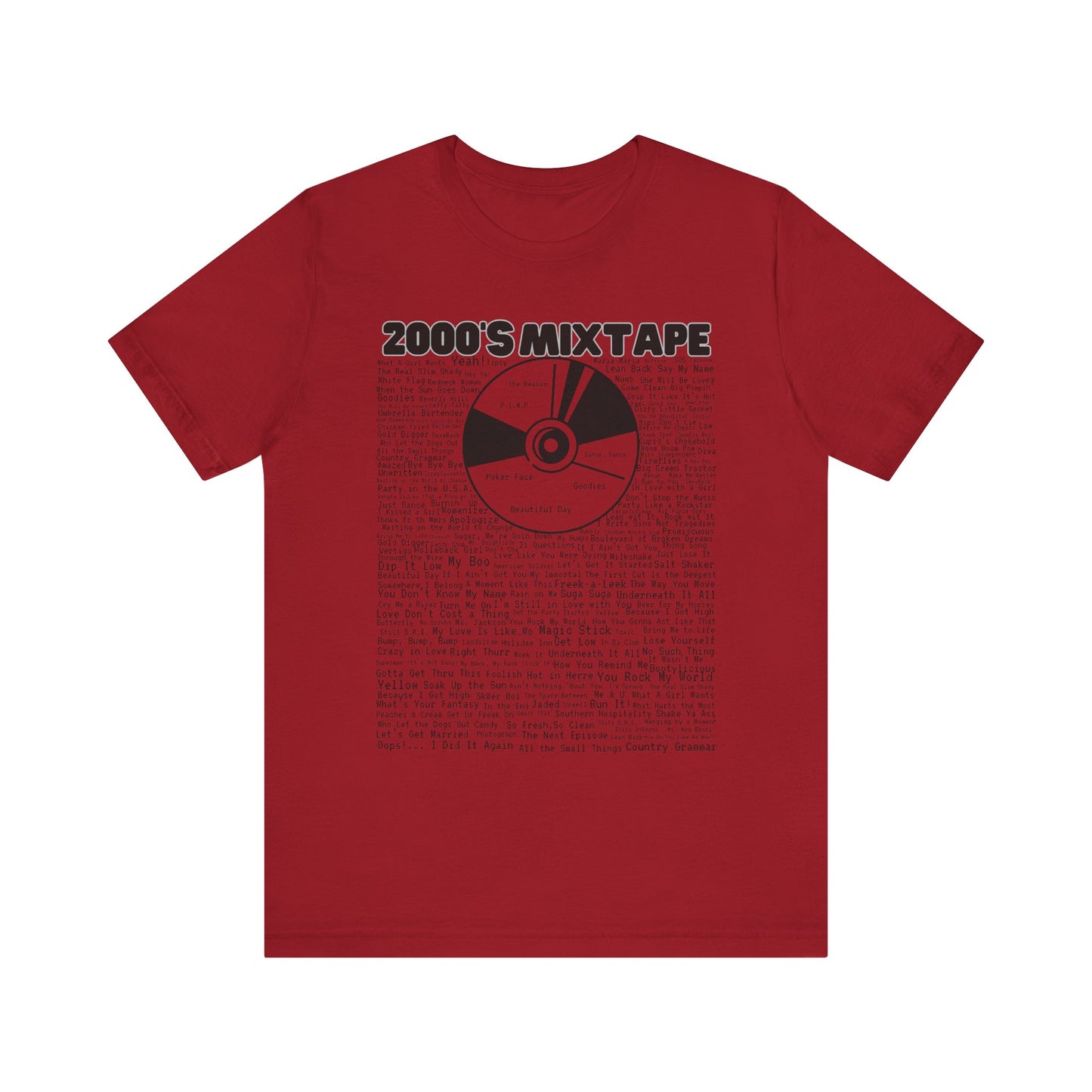 2000s Mixtape T-Shirt – Retro Y2K Cassette Graphic Tee