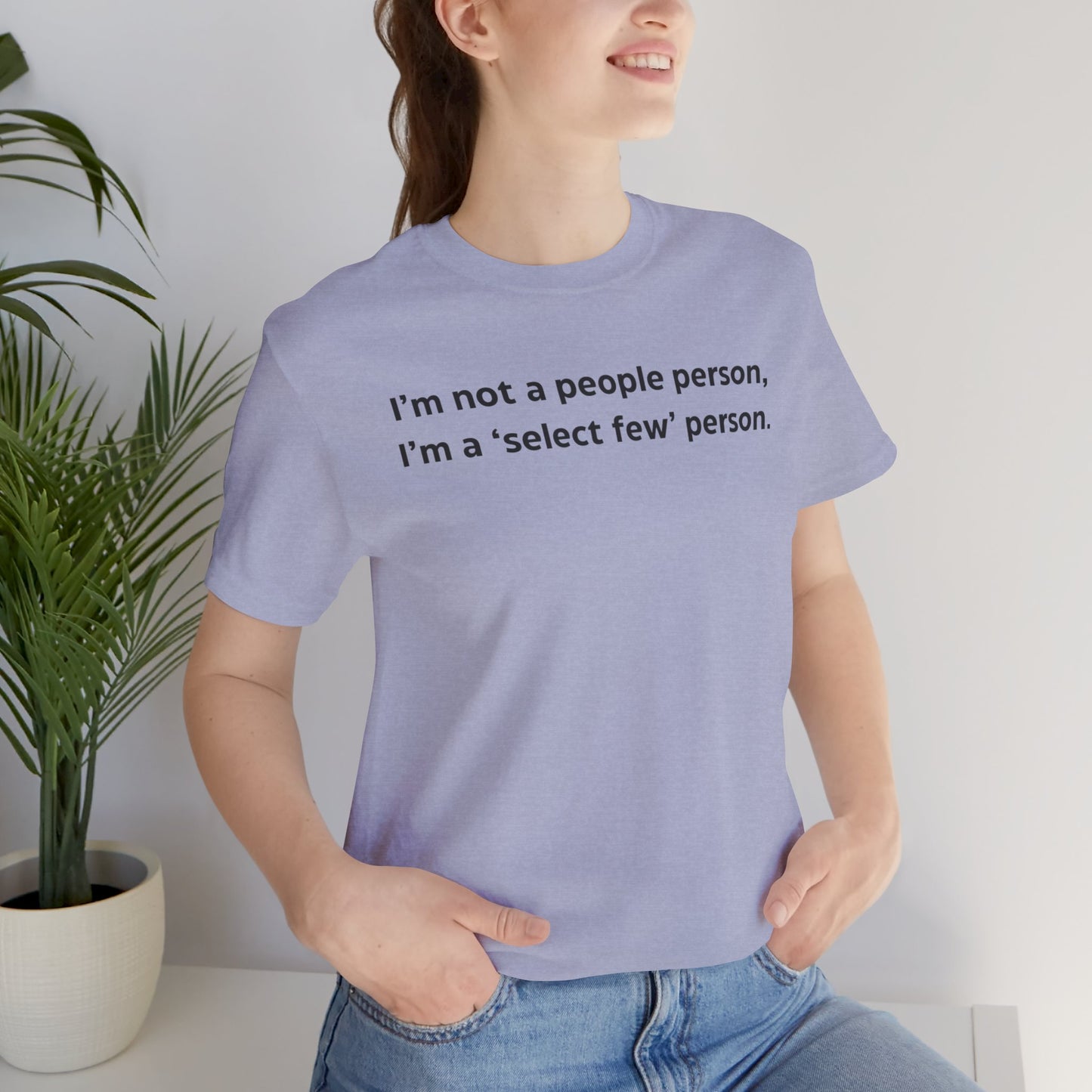 I'm not a people person