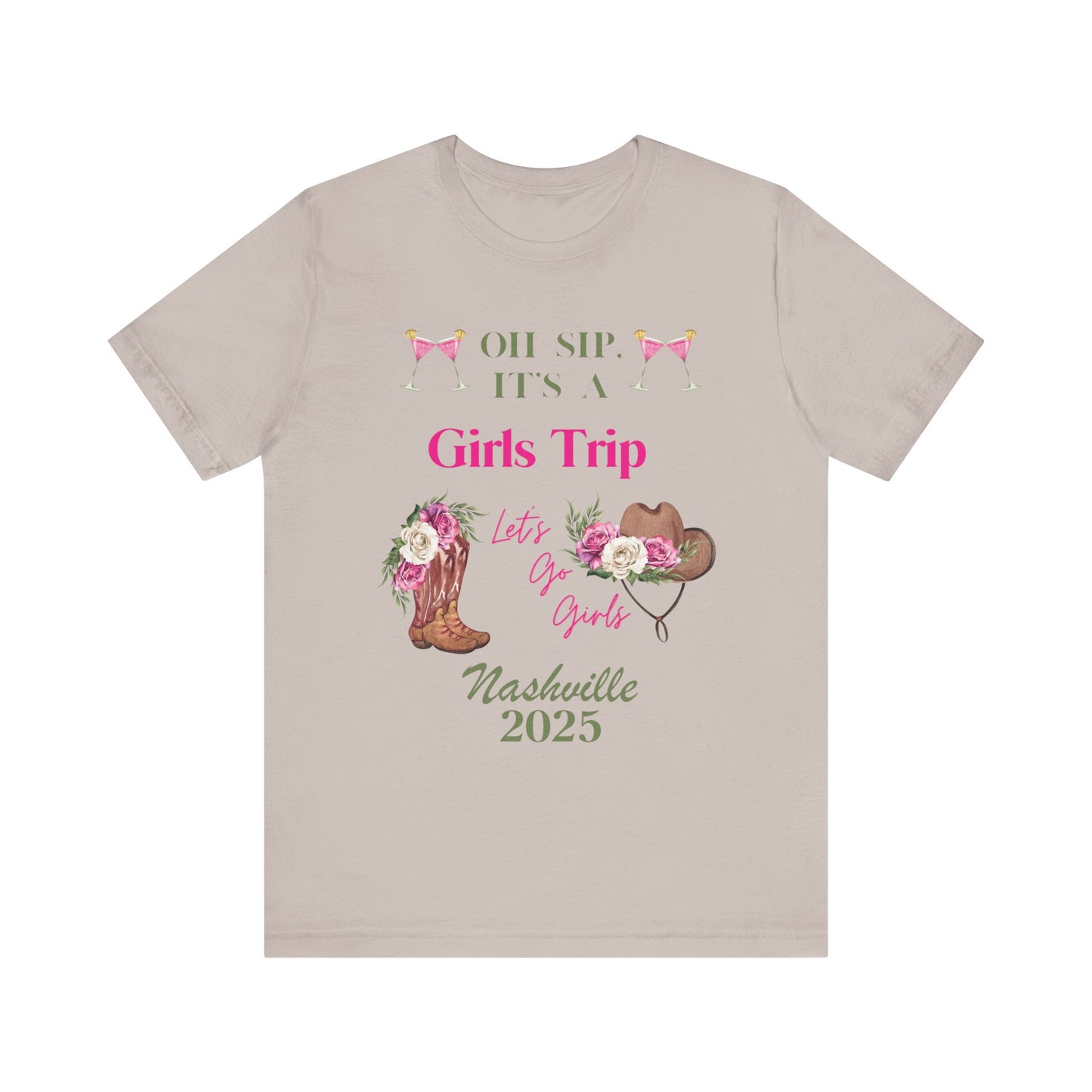 Nashville Girls Trip 2025 Shirt – Funny Matching Tees