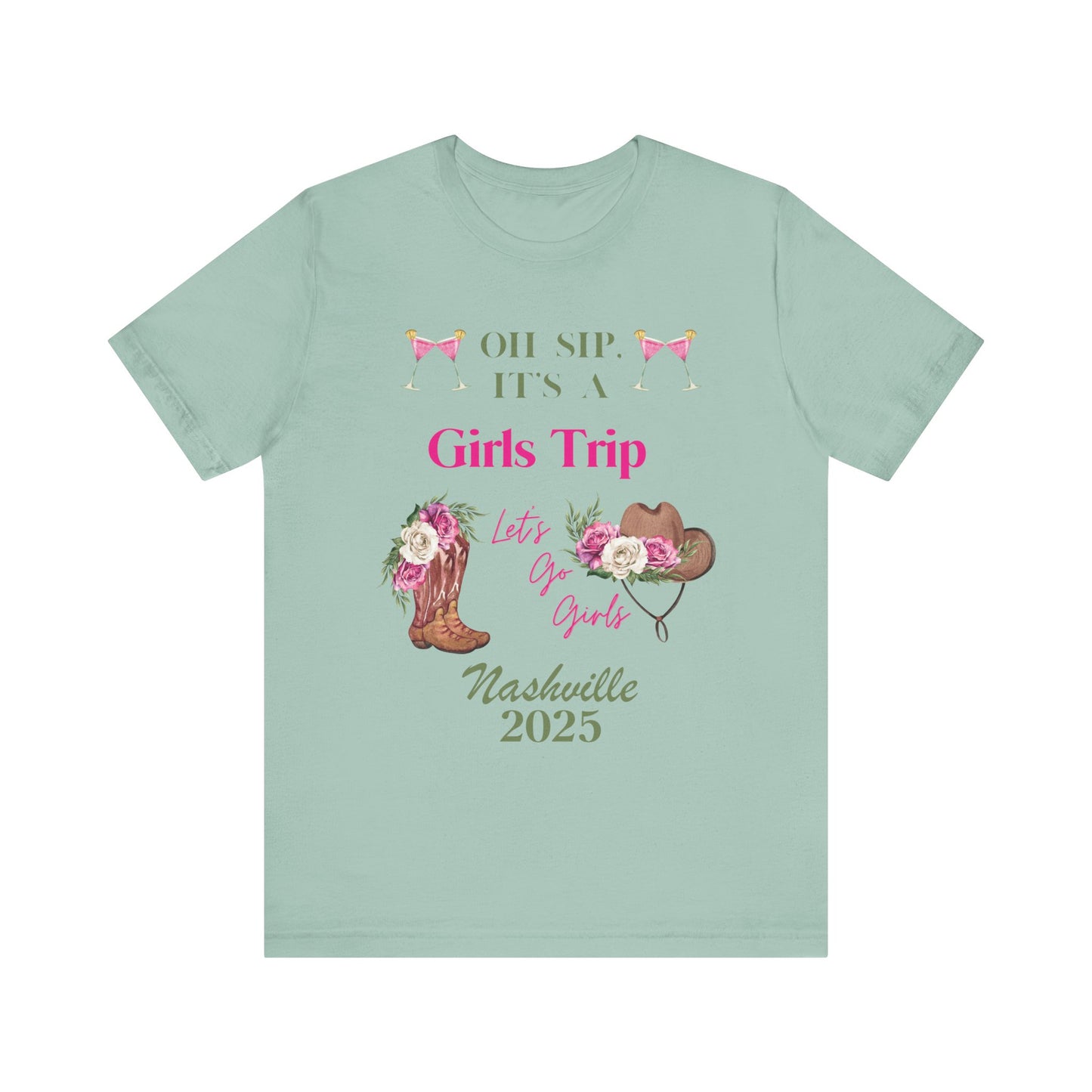 Nashville Girls Trip 2025 Shirt – Funny Matching Tees