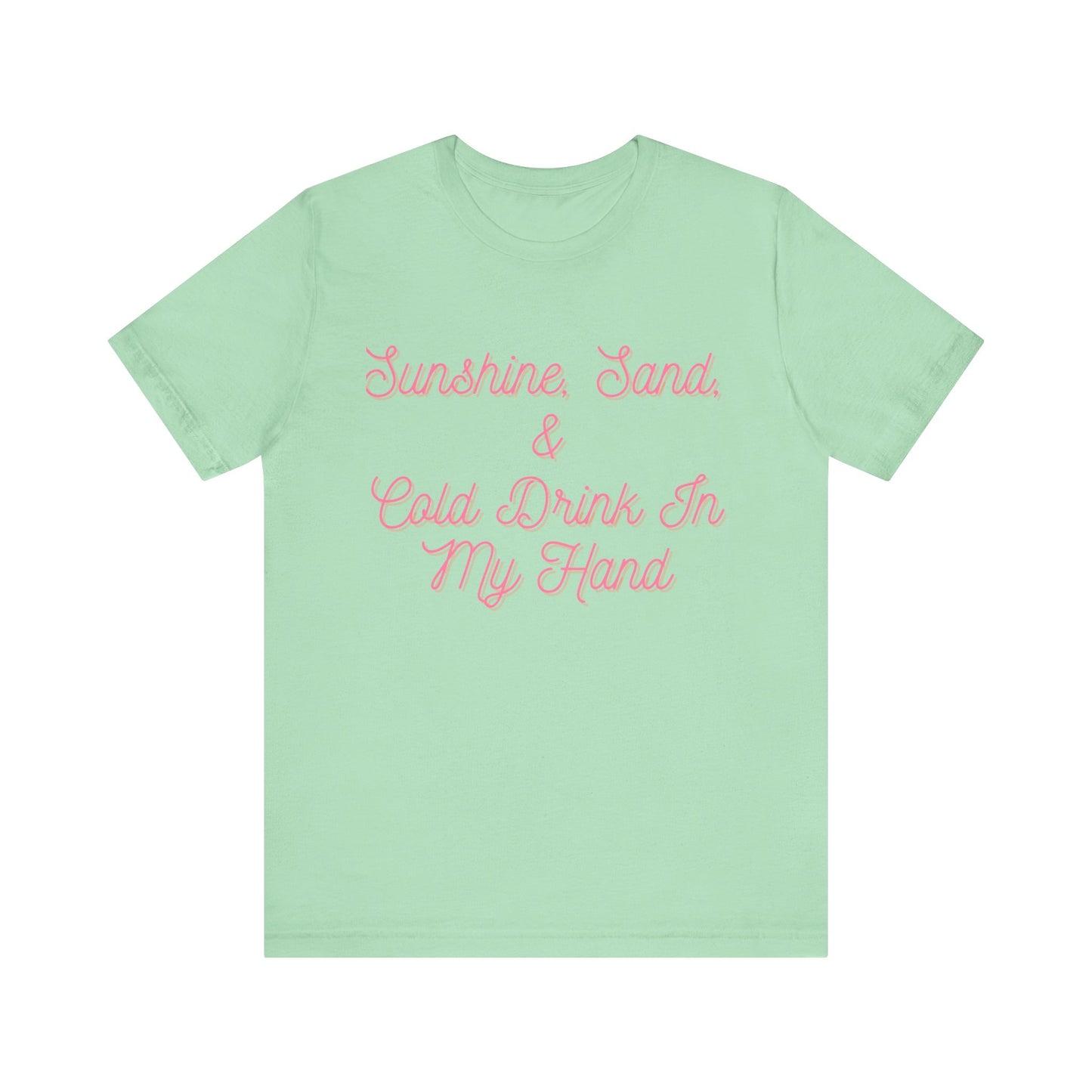 Sunshine & Sand T-Shirt – Beach Vibes Graphic Tee
