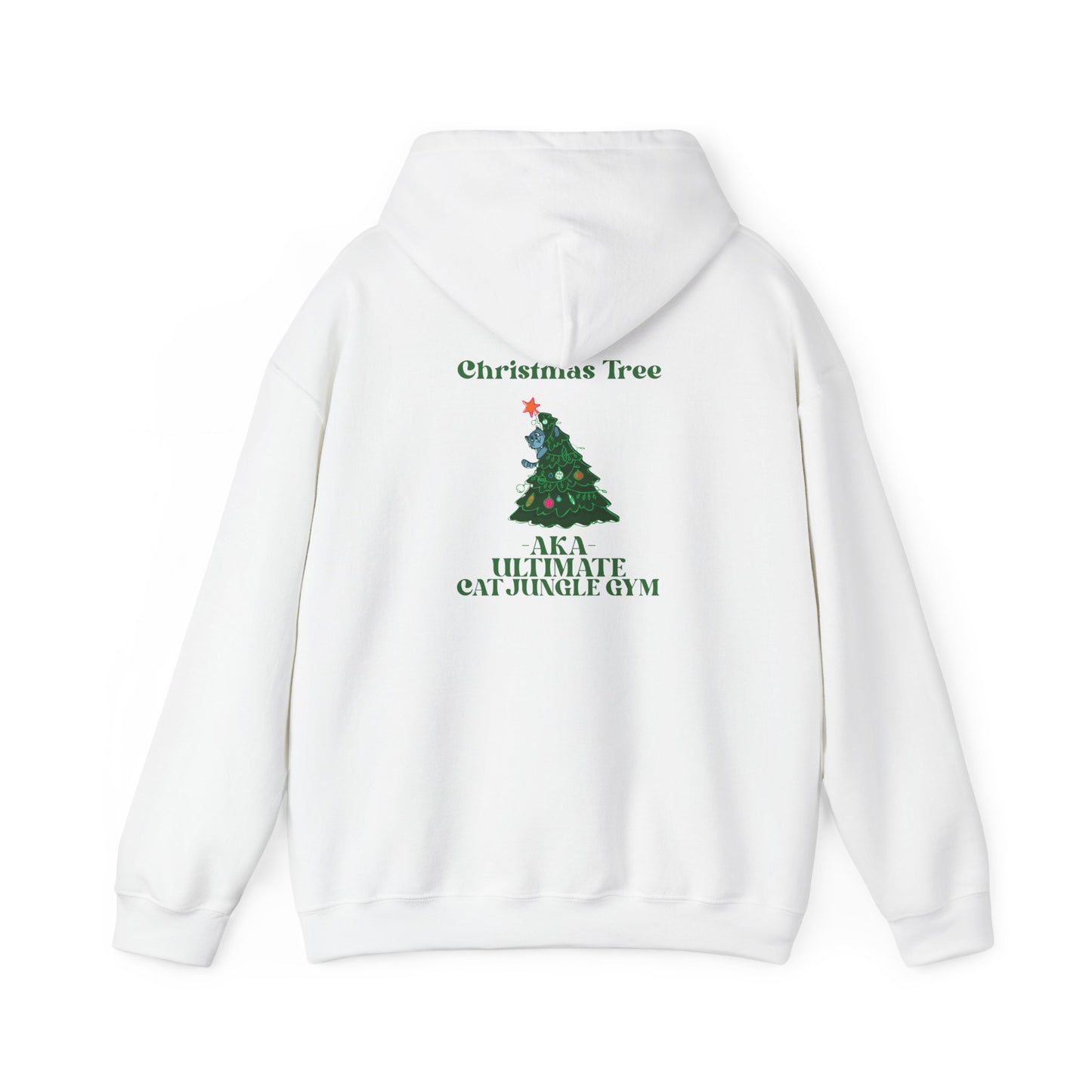 Cat Christmas Tree Shirt – Funny Holiday Cat Tee