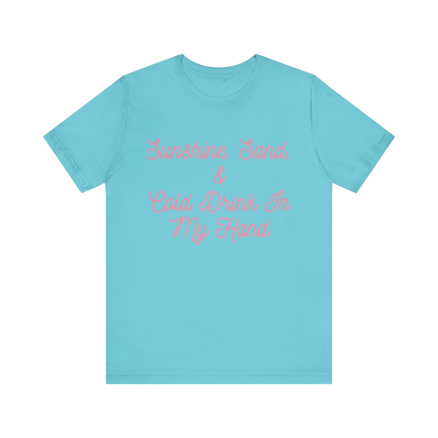 Sunshine & Sand T-Shirt – Beach Vibes Graphic Tee