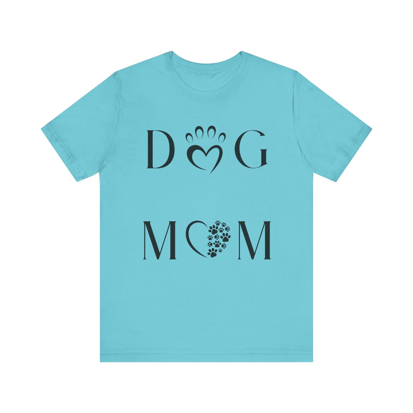 Dog Mom T-Shirt – Paw Print Pet Lover Tee
