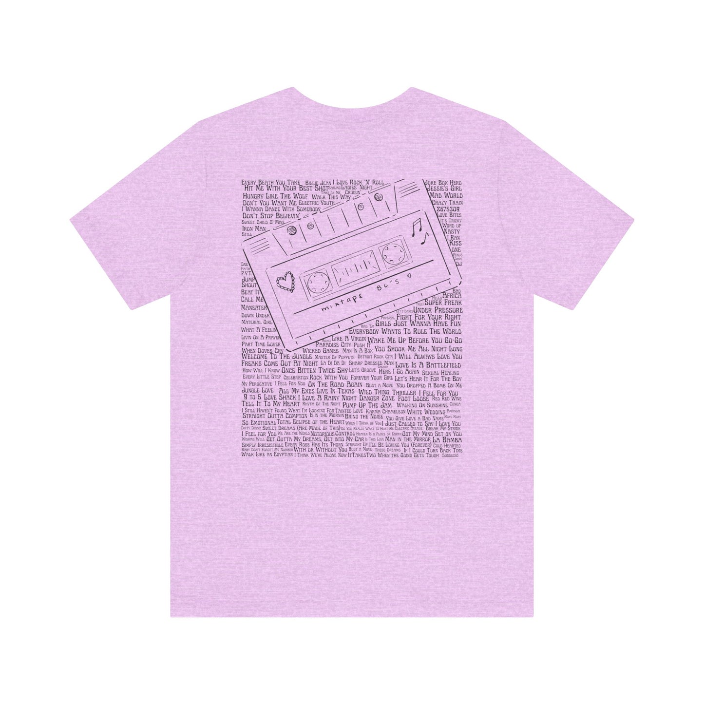 80s Mixtape T-Shirt – Vintage Cassette 80s Retro Tee