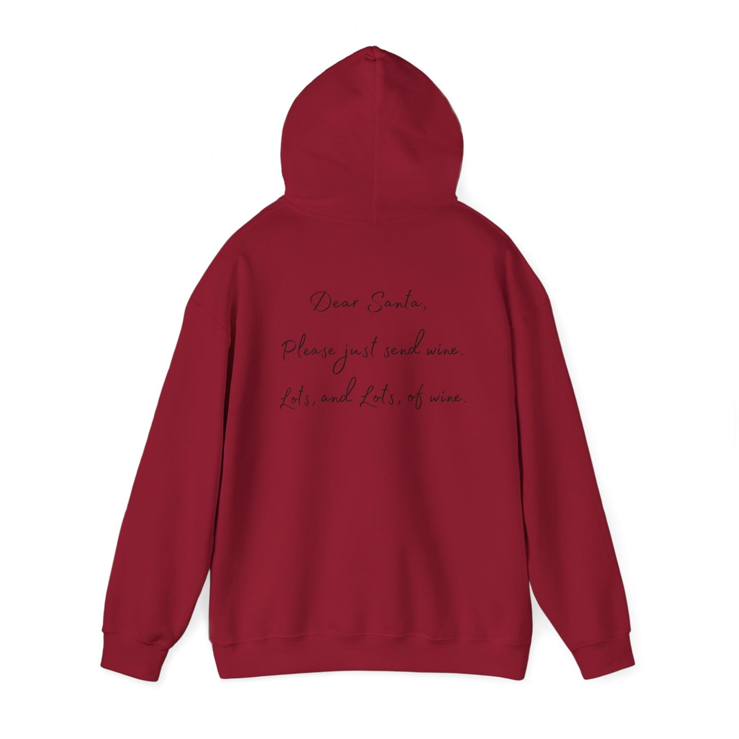 Dear Santa Send Wine Shirt – Funny Christmas Drinking Tee