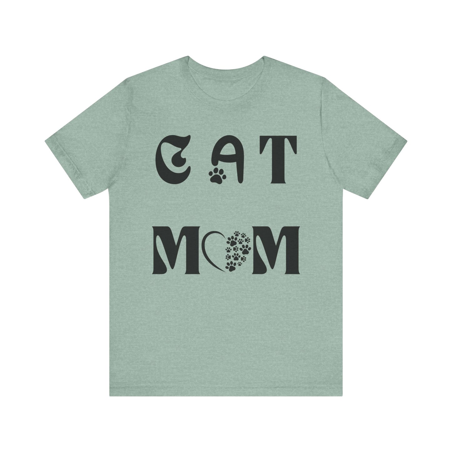 Cat Mom T-Shirt – Cute Cat Lover Graphic Tee