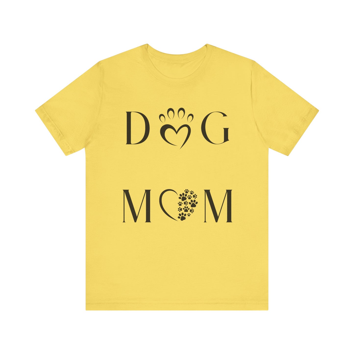 Dog Mom T-Shirt – Paw Print Pet Lover Tee