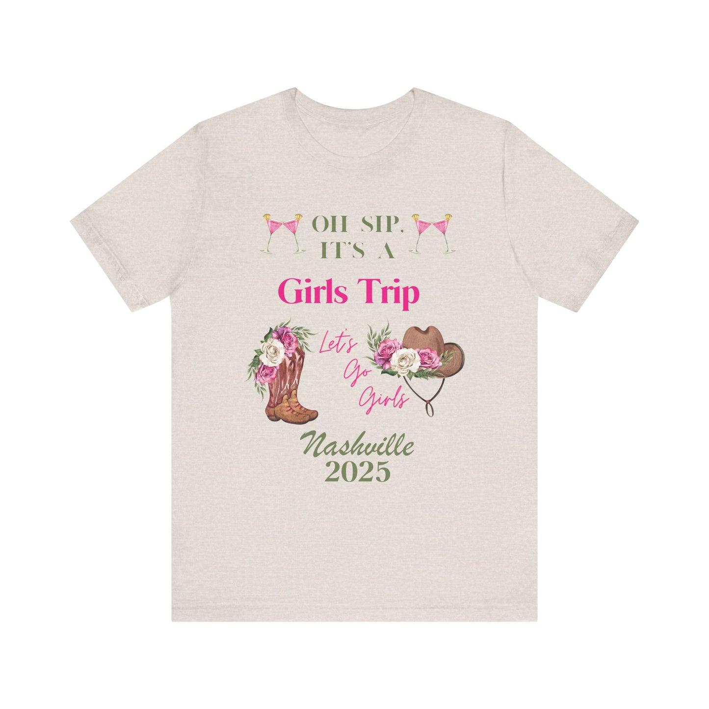 Nashville Girls Trip 2025 Shirt – Funny Matching Tees