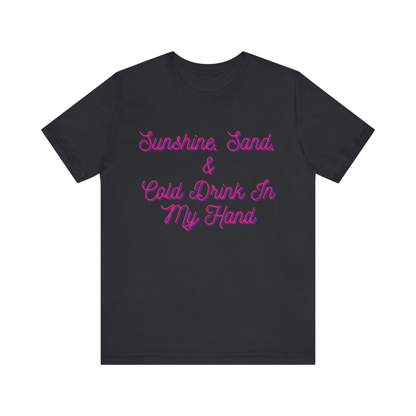 Sunshine & Sand T-Shirt – Beach Vibes Graphic Tee