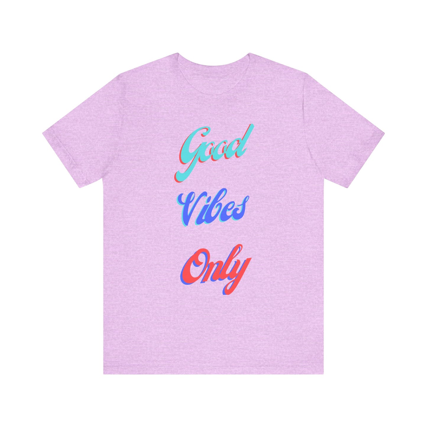 Good Vibes Only T-Shirt – Positive Retro Graphic Tee