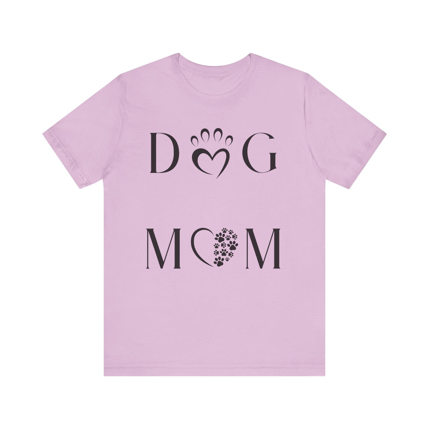 Dog Mom T-Shirt – Paw Print Pet Lover Tee