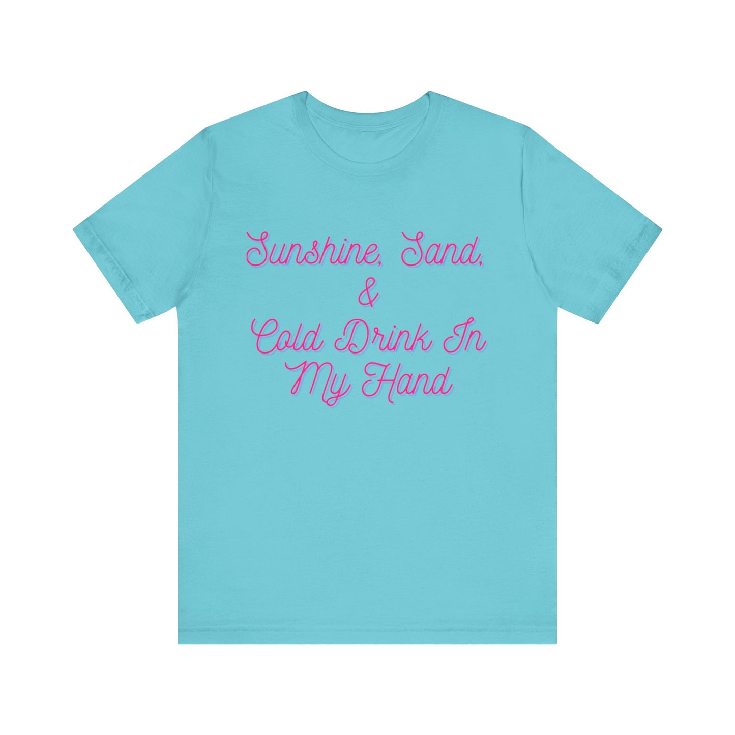 Sunshine & Sand T-Shirt – Beach Vibes Graphic Tee