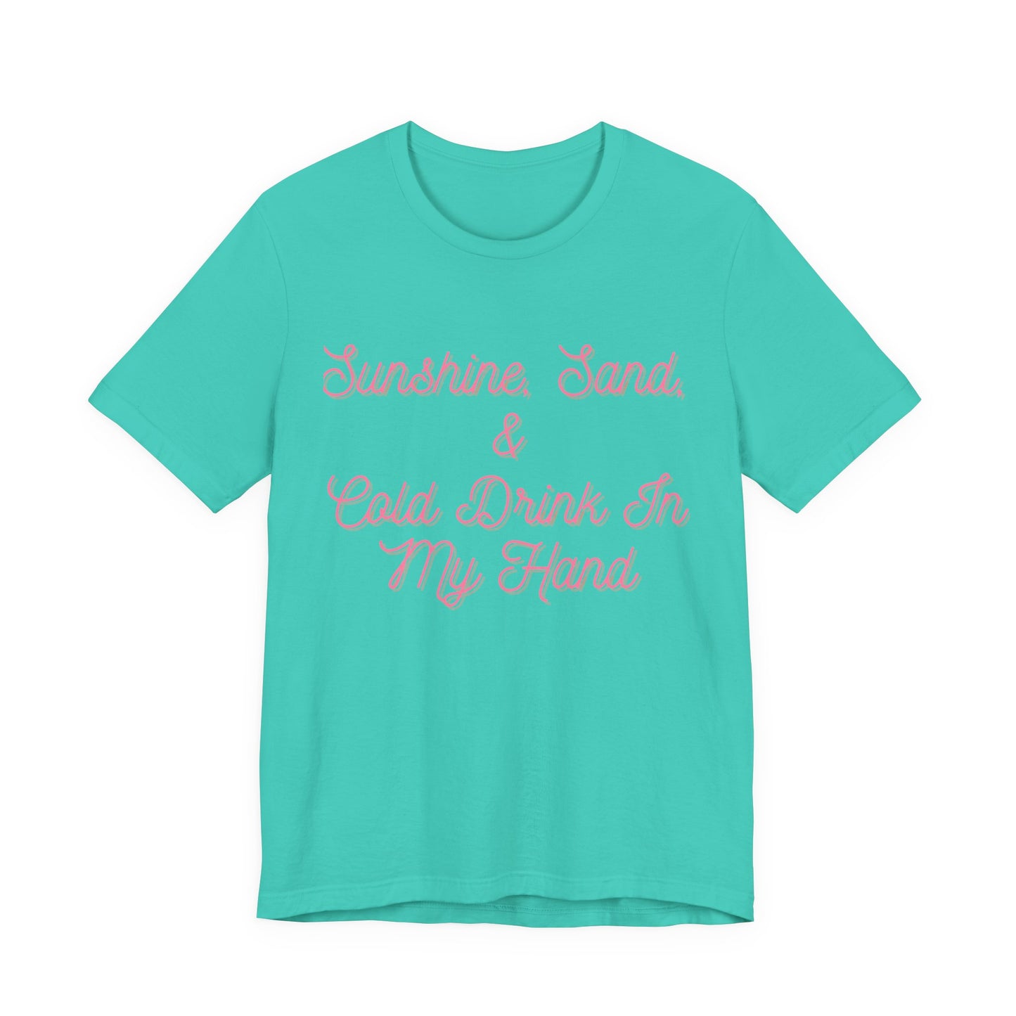 Sunshine & Sand T-Shirt – Beach Vibes Graphic Tee