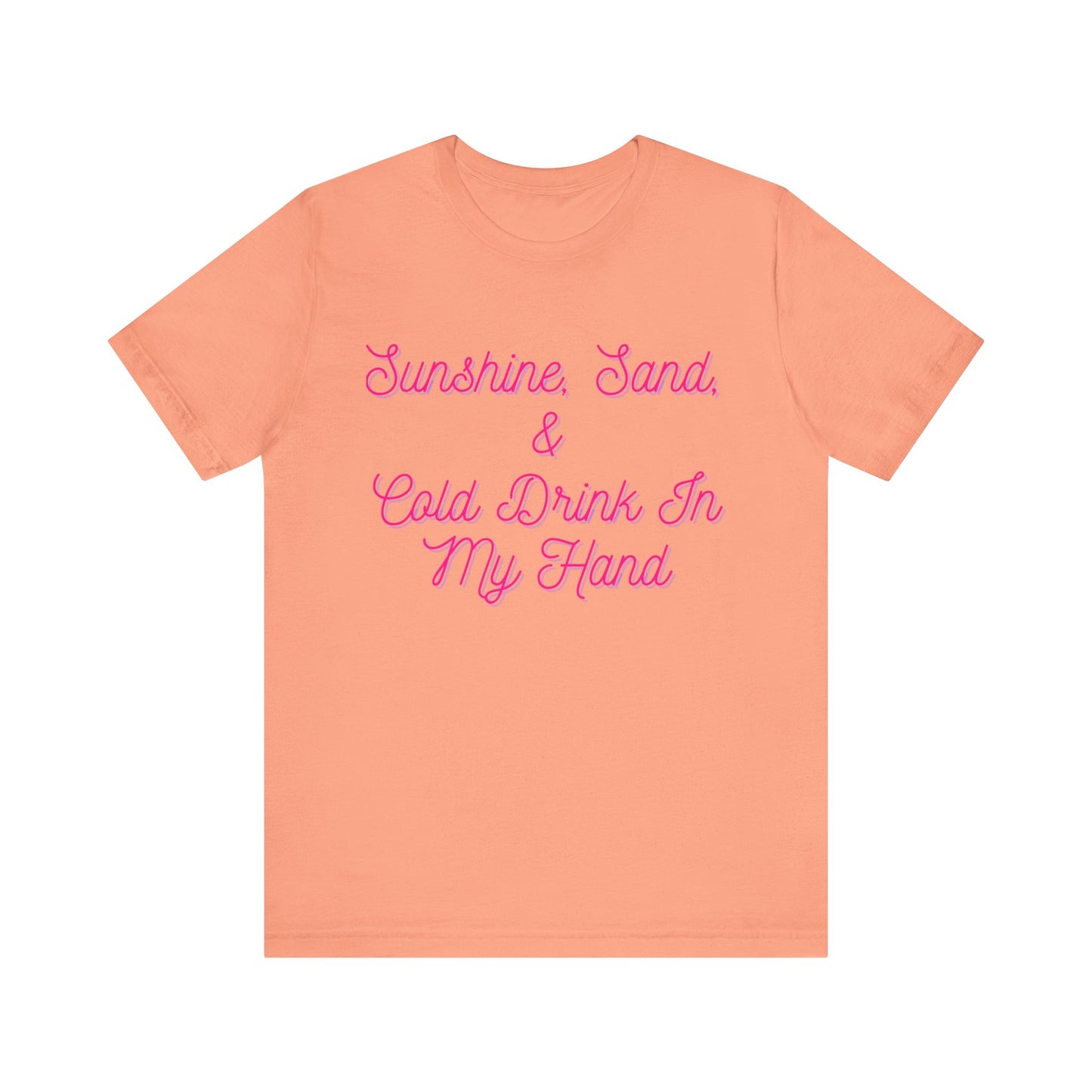 Sunshine & Sand T-Shirt – Beach Vibes Graphic Tee