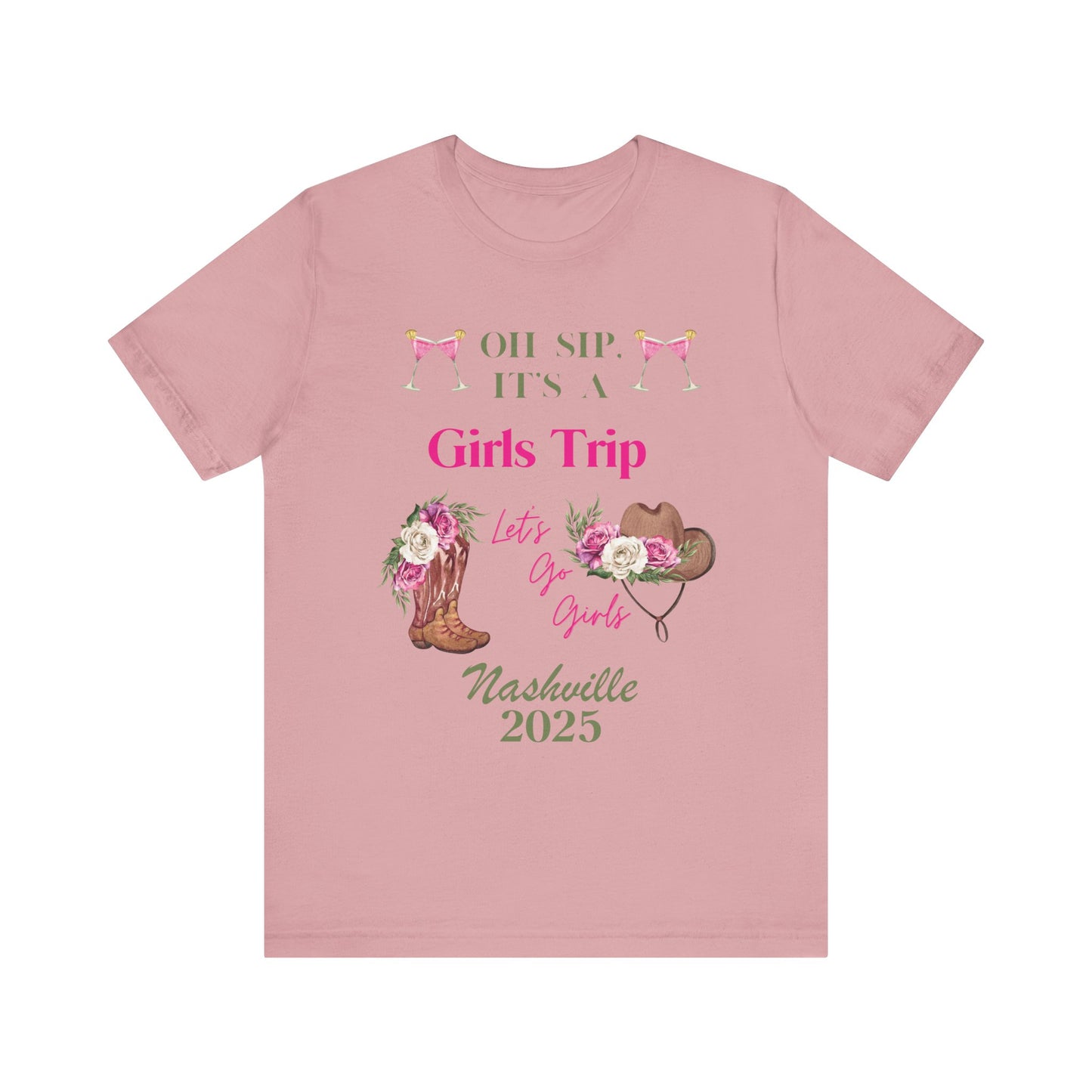 Nashville Girls Trip 2025 Shirt – Funny Matching Tees