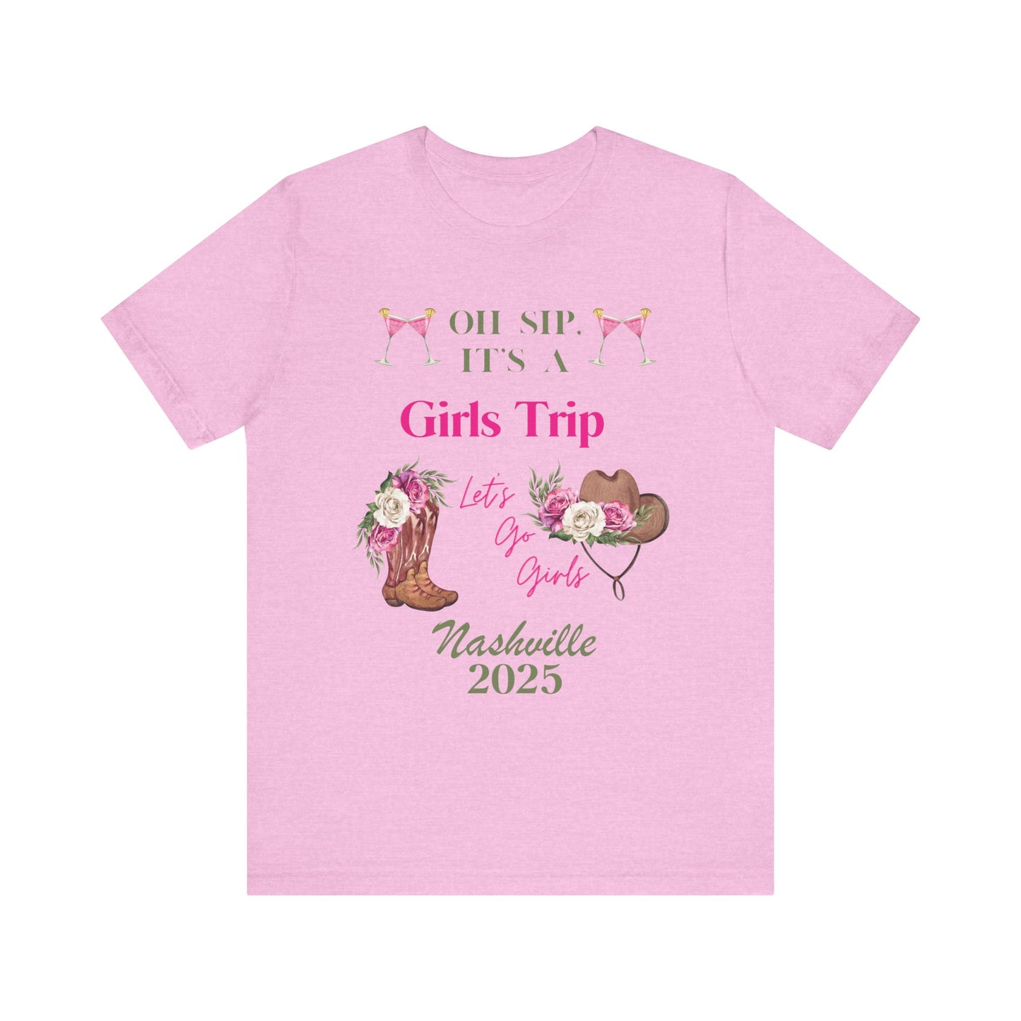 Nashville Girls Trip 2025 Shirt – Funny Matching Tees