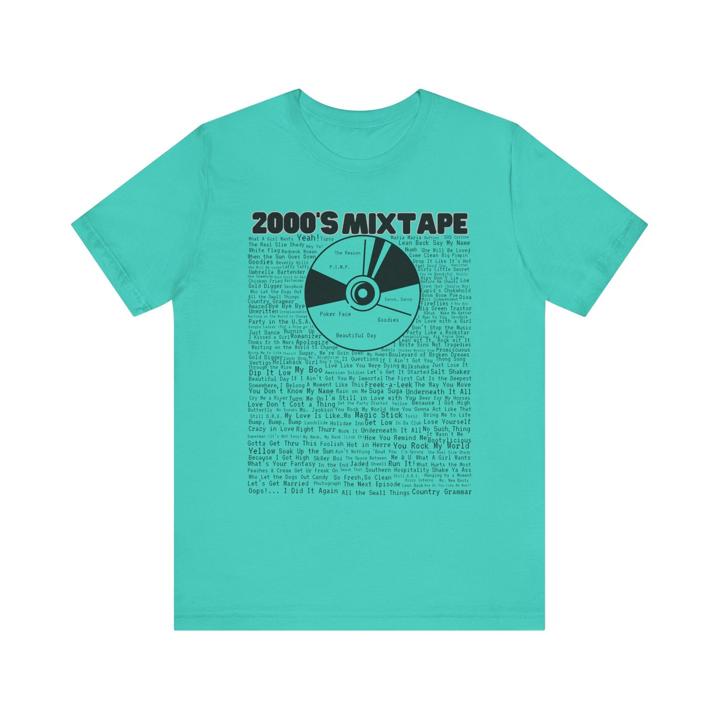 2000s Mixtape T-Shirt – Retro Y2K Cassette Graphic Tee