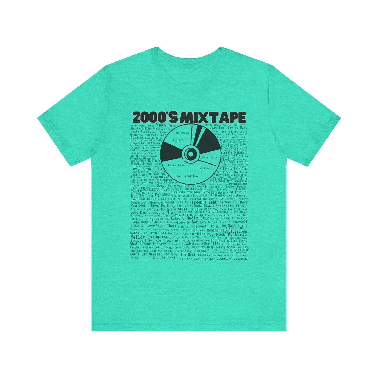 2000s Mixtape T-Shirt – Retro Y2K Cassette Graphic Tee