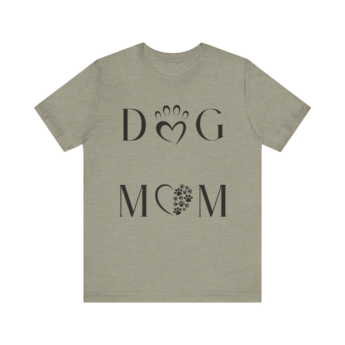 Dog Mom T-Shirt – Paw Print Pet Lover Tee