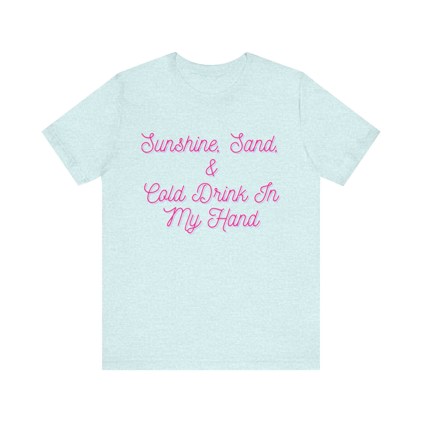 Sunshine & Sand T-Shirt – Beach Vibes Graphic Tee