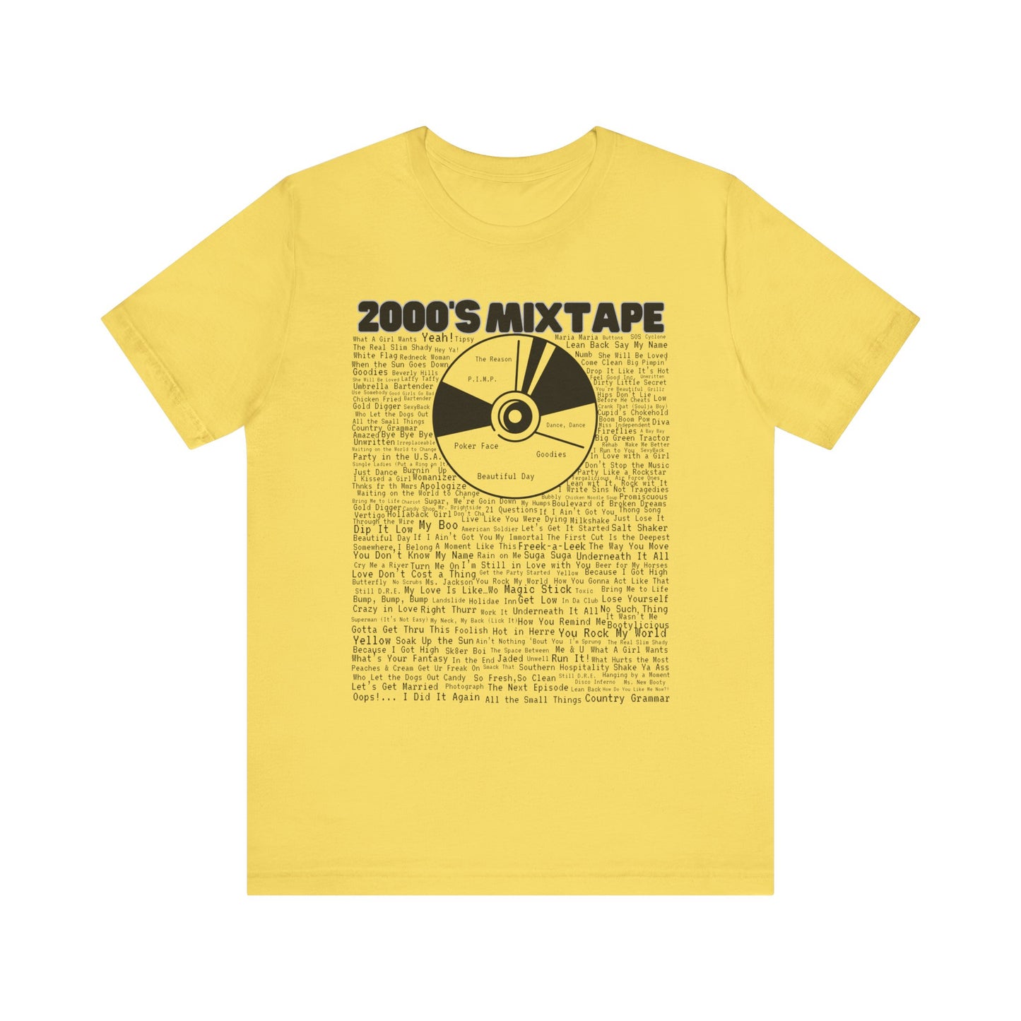 2000s Mixtape T-Shirt – Retro Y2K Cassette Graphic Tee