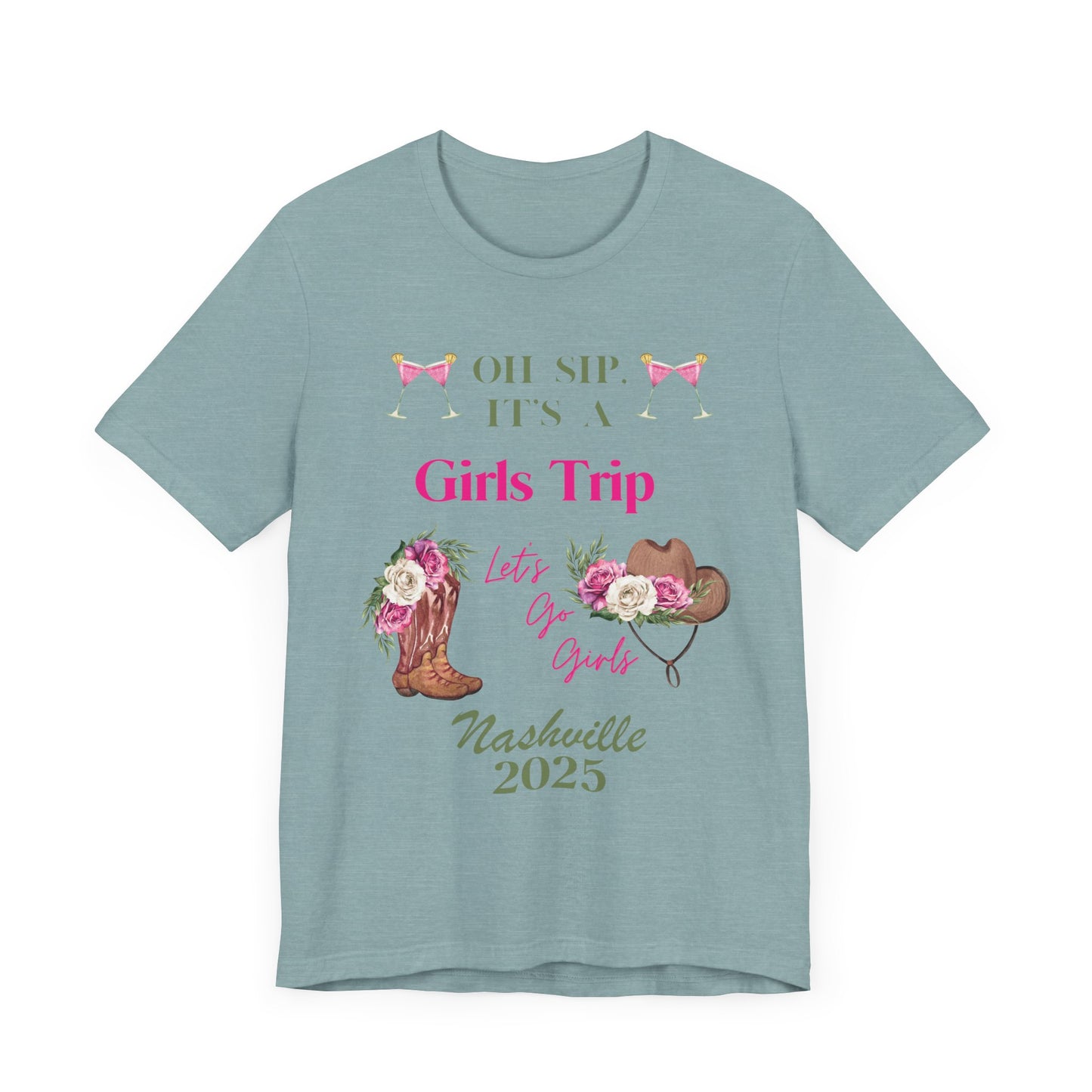 Nashville Girls Trip 2025 Shirt – Funny Matching Tees