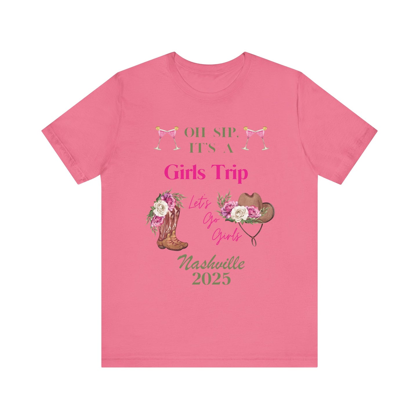 Nashville Girls Trip 2025 Shirt – Funny Matching Tees