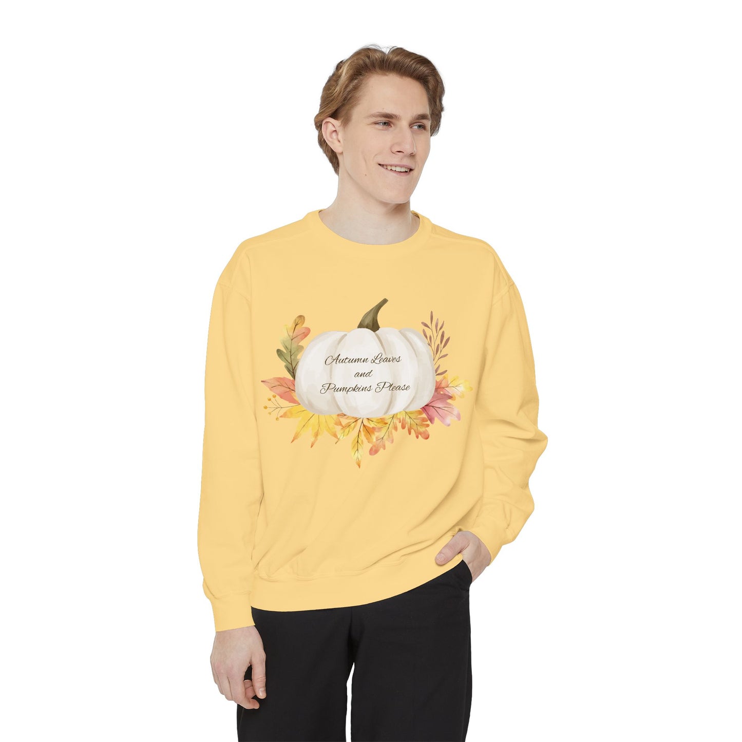 Autumn Leaves and Pumpkins Please