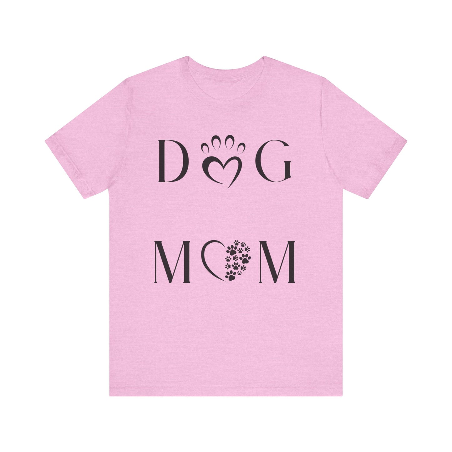 Dog Mom T-Shirt – Paw Print Pet Lover Tee