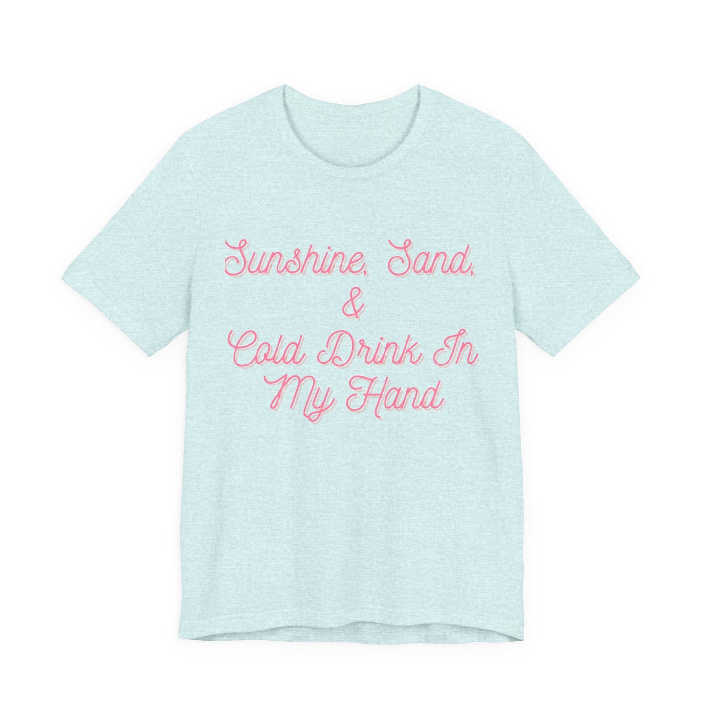 Sunshine & Sand T-Shirt – Beach Vibes Graphic Tee