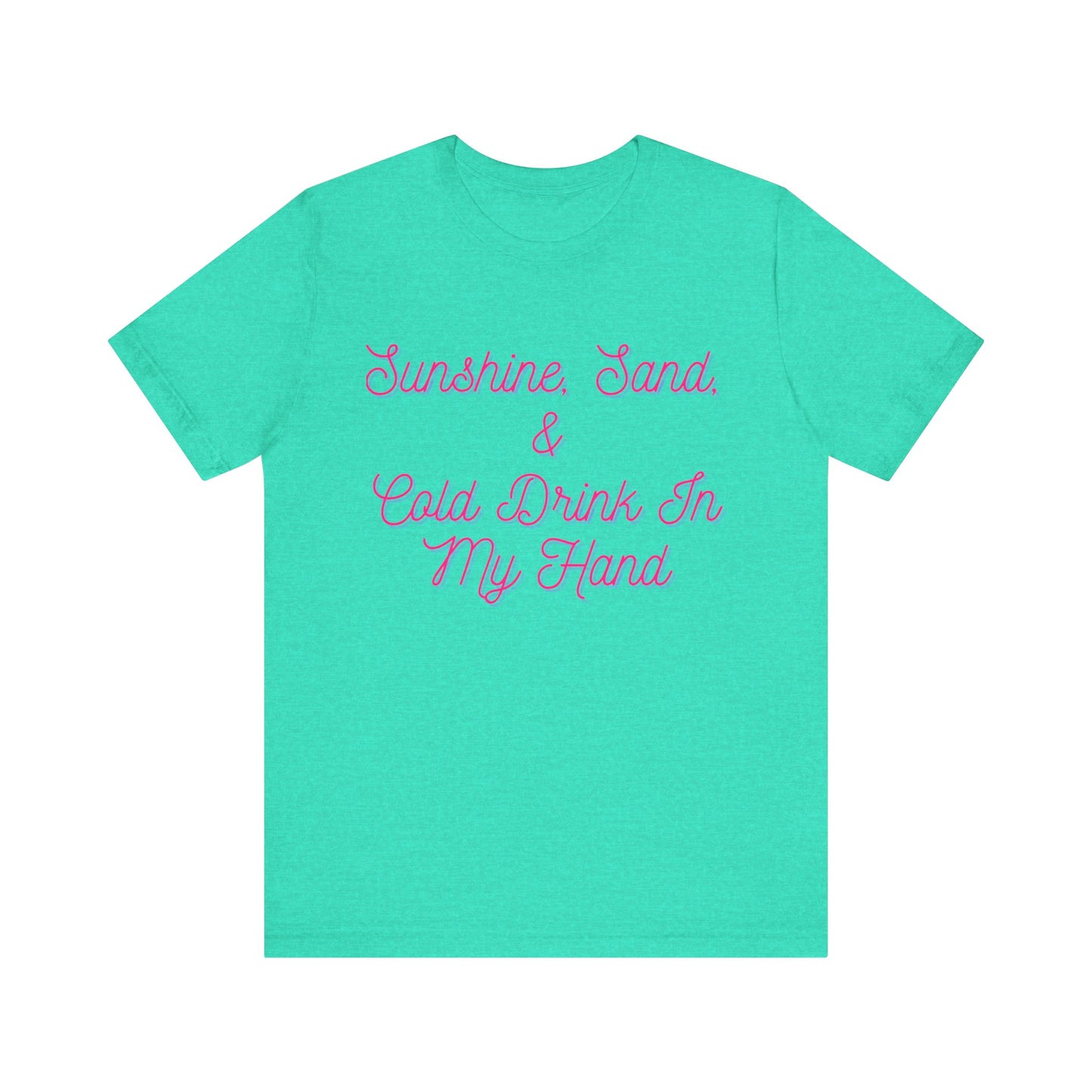 Sunshine & Sand T-Shirt – Beach Vibes Graphic Tee