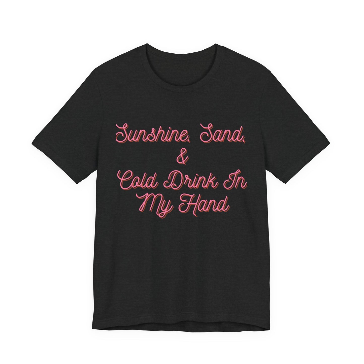 Sunshine & Sand T-Shirt – Beach Vibes Graphic Tee