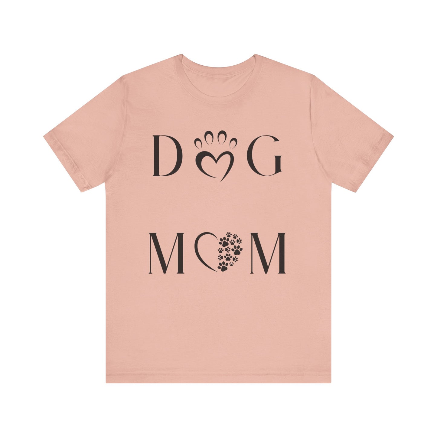 Dog Mom T-Shirt – Paw Print Pet Lover Tee