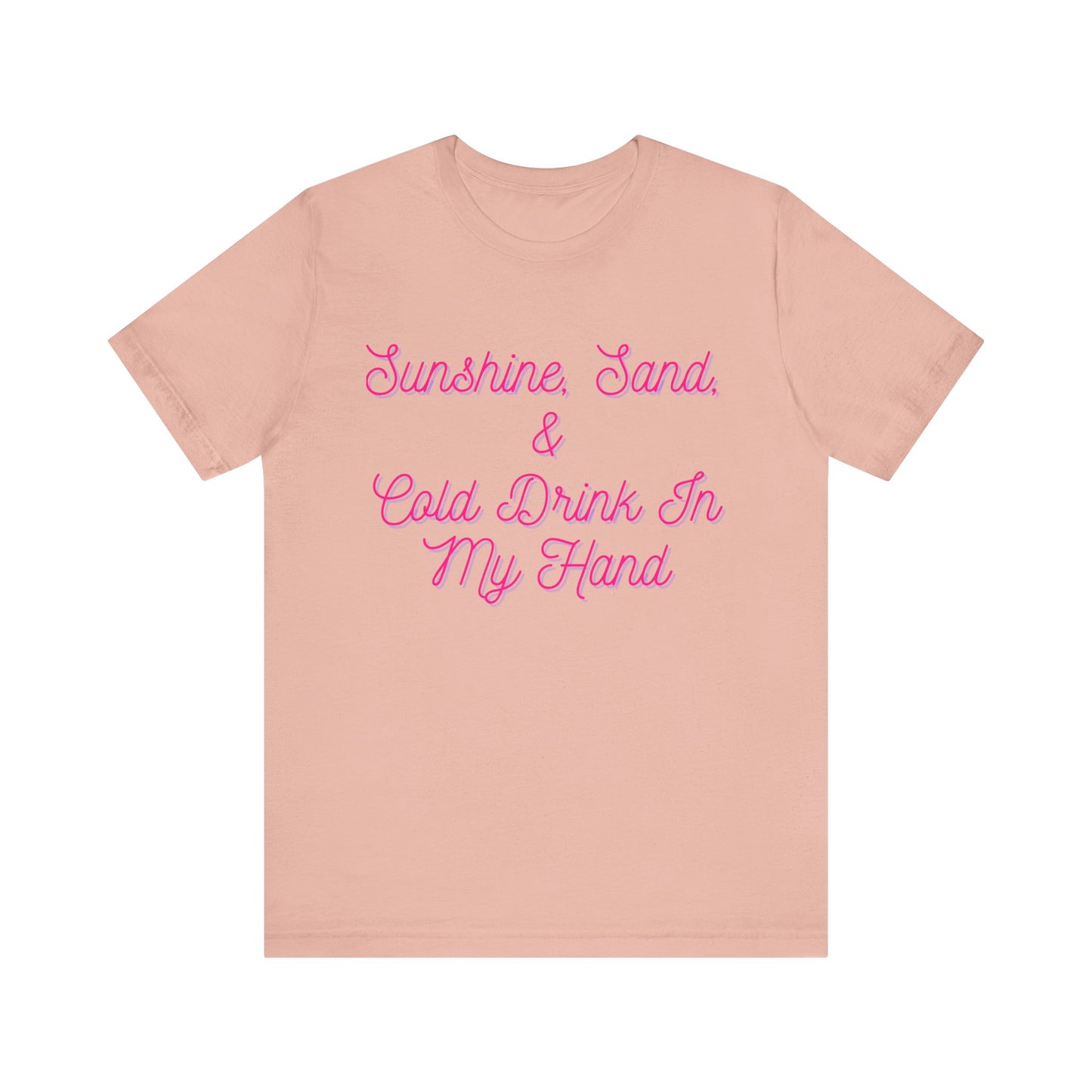 Sunshine & Sand T-Shirt – Beach Vibes Graphic Tee