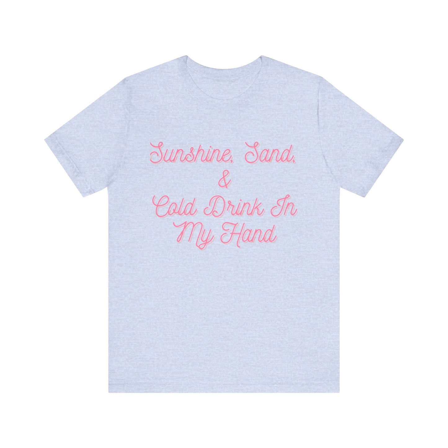 Sunshine & Sand T-Shirt – Beach Vibes Graphic Tee