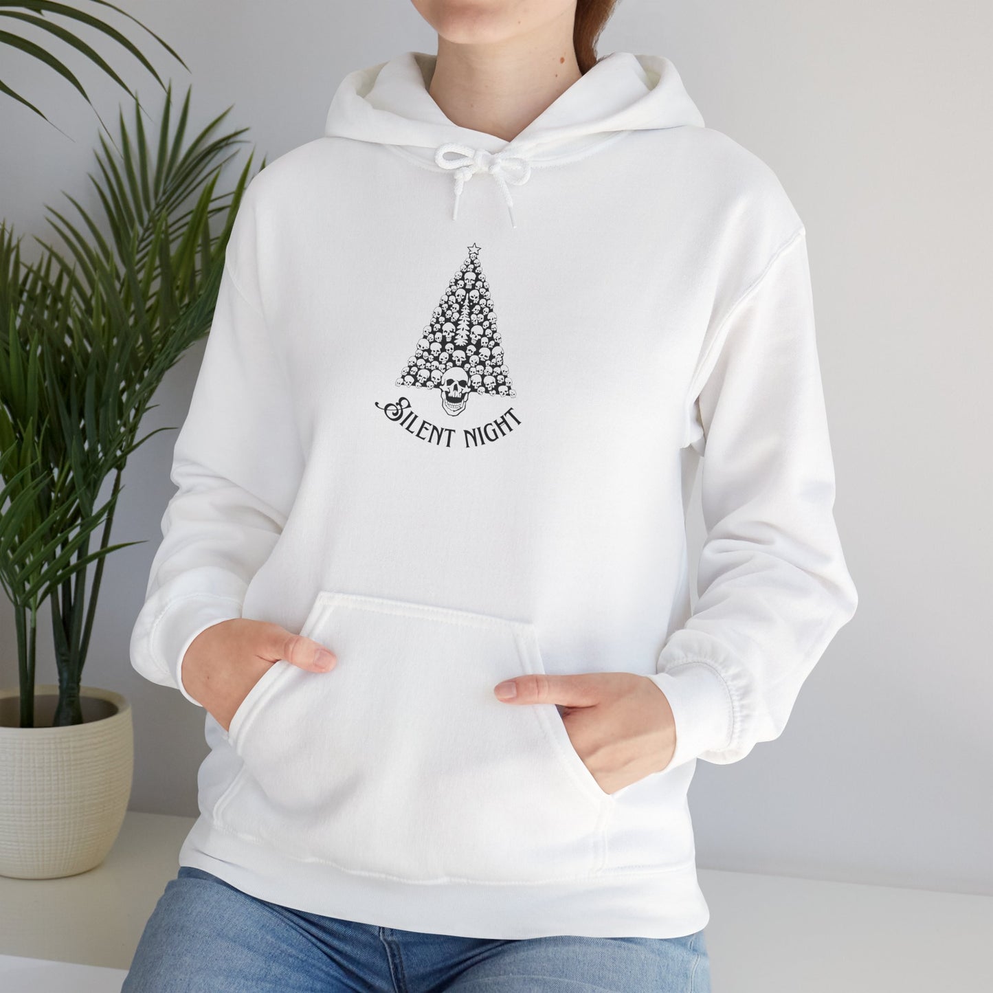 Silent Night Skeleton Christmas Tree