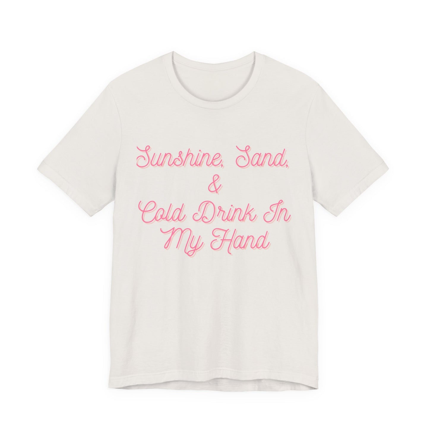 Sunshine & Sand T-Shirt – Beach Vibes Graphic Tee