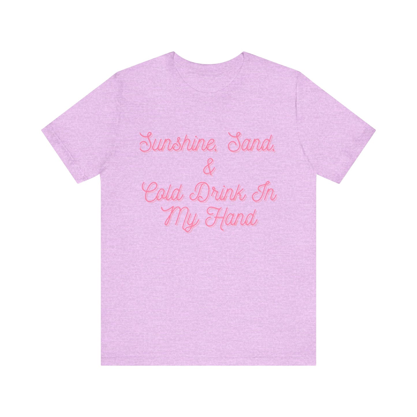Sunshine & Sand T-Shirt – Beach Vibes Graphic Tee