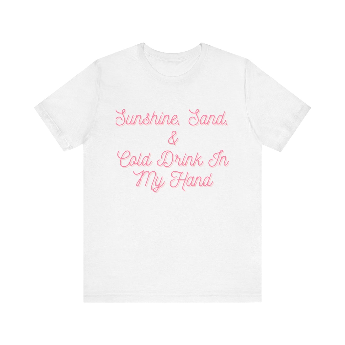 Sunshine & Sand T-Shirt – Beach Vibes Graphic Tee