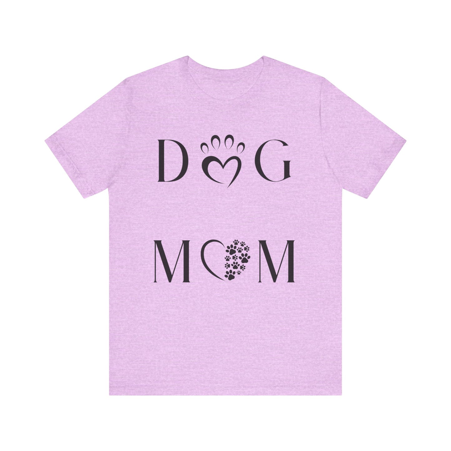Dog Mom T-Shirt – Paw Print Pet Lover Tee